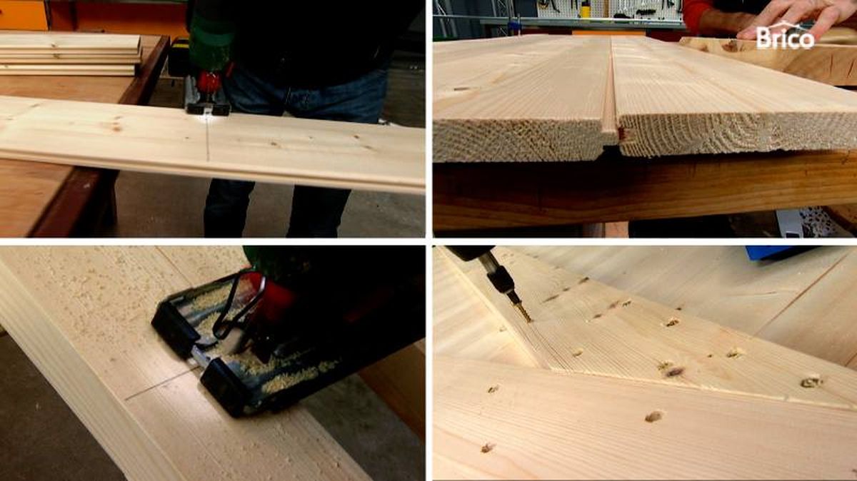 Primeros pasos para hacer una puerta corredera granero