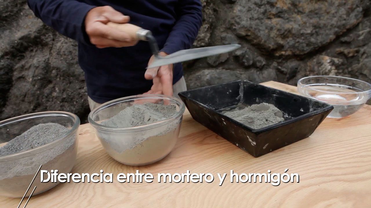 Diferencias entre hormigón y mortero 1