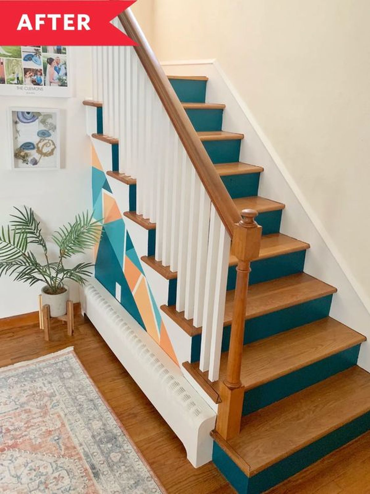 subida escalera escaleras de colores