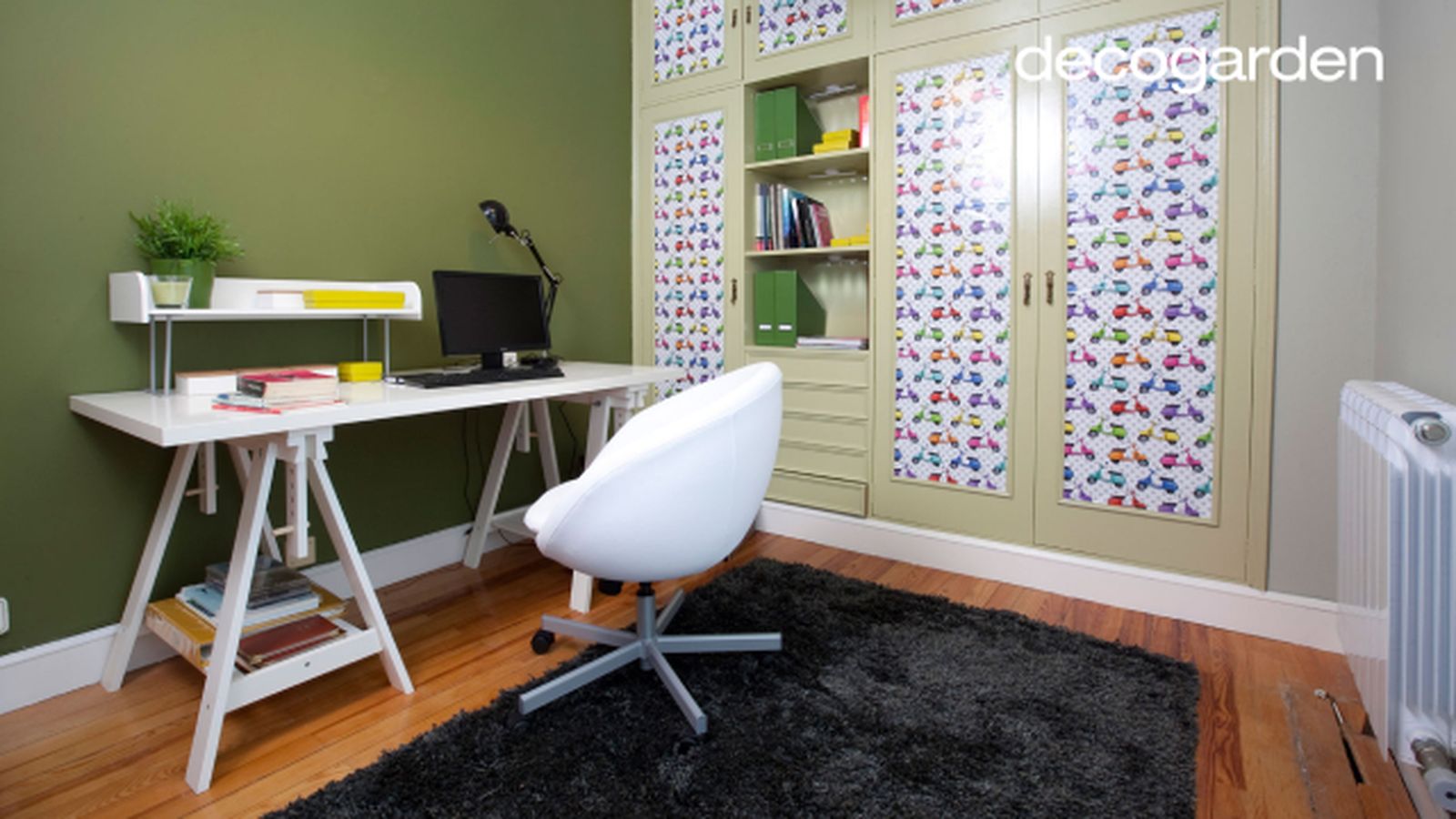 Decorar un estudio acogedor d13