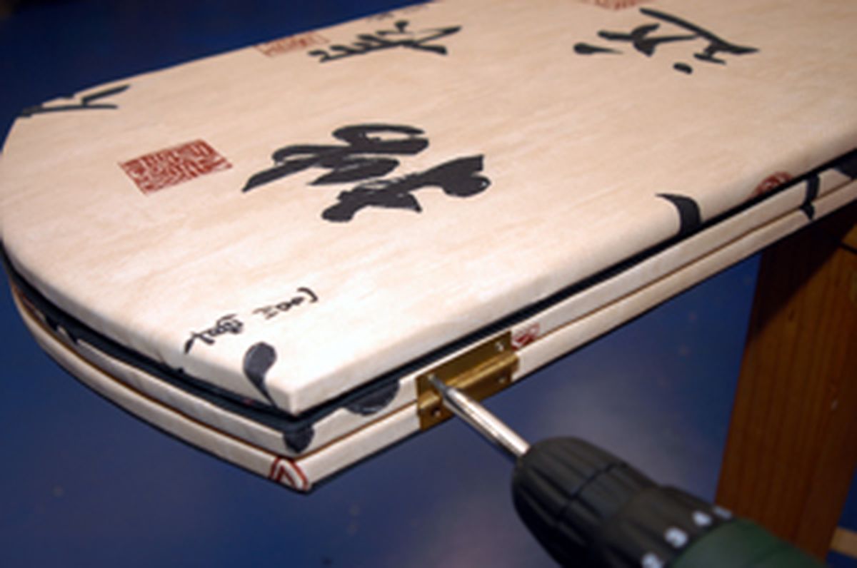 Biombo tapizado paso 10