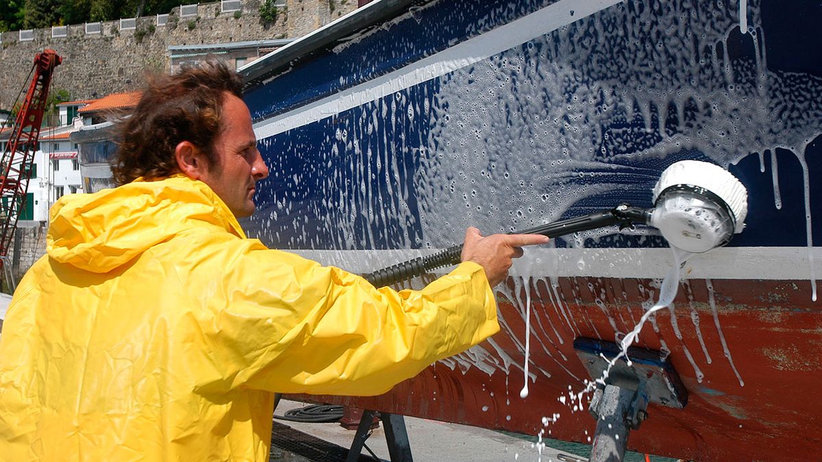 Limpiar una embarcación paso 5