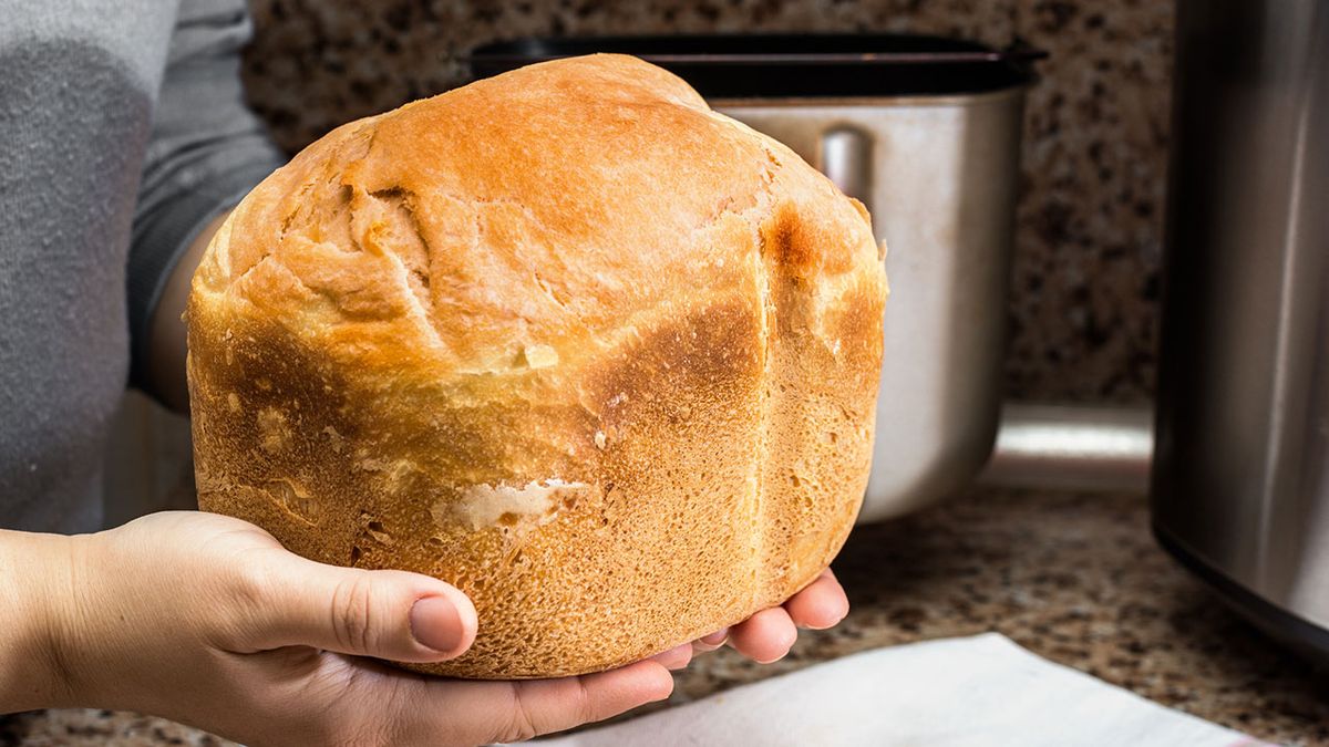 Pan básico en la panificadora