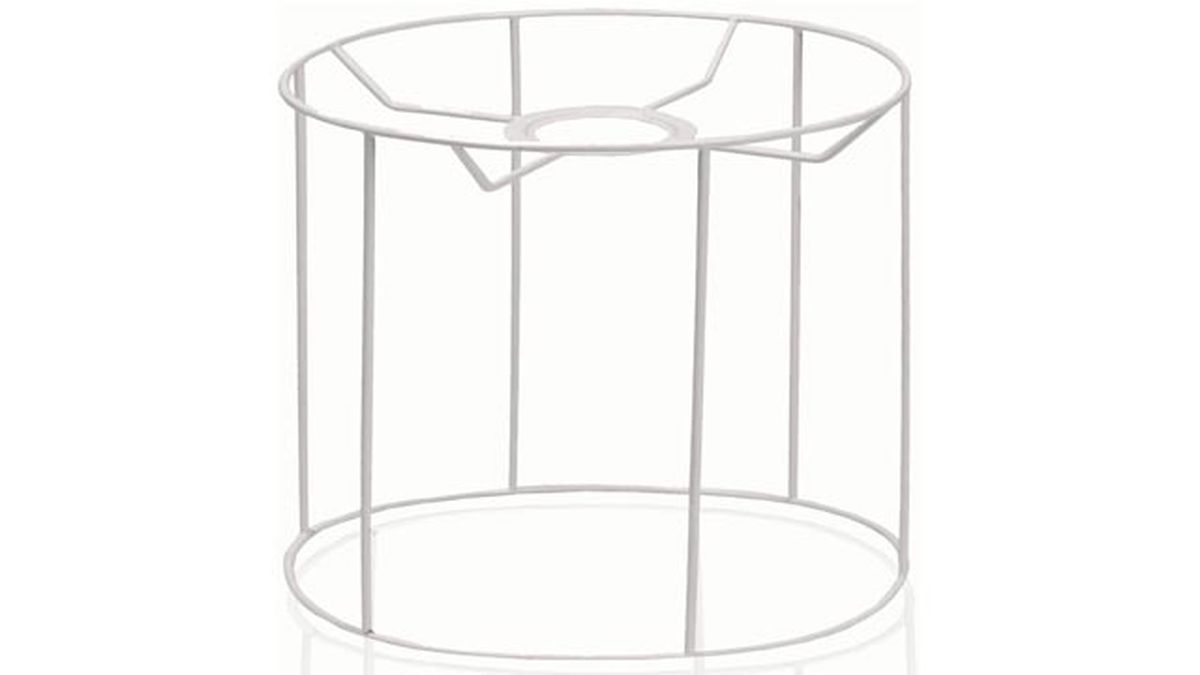 decorar estructura lampara flecos estructura pantalla