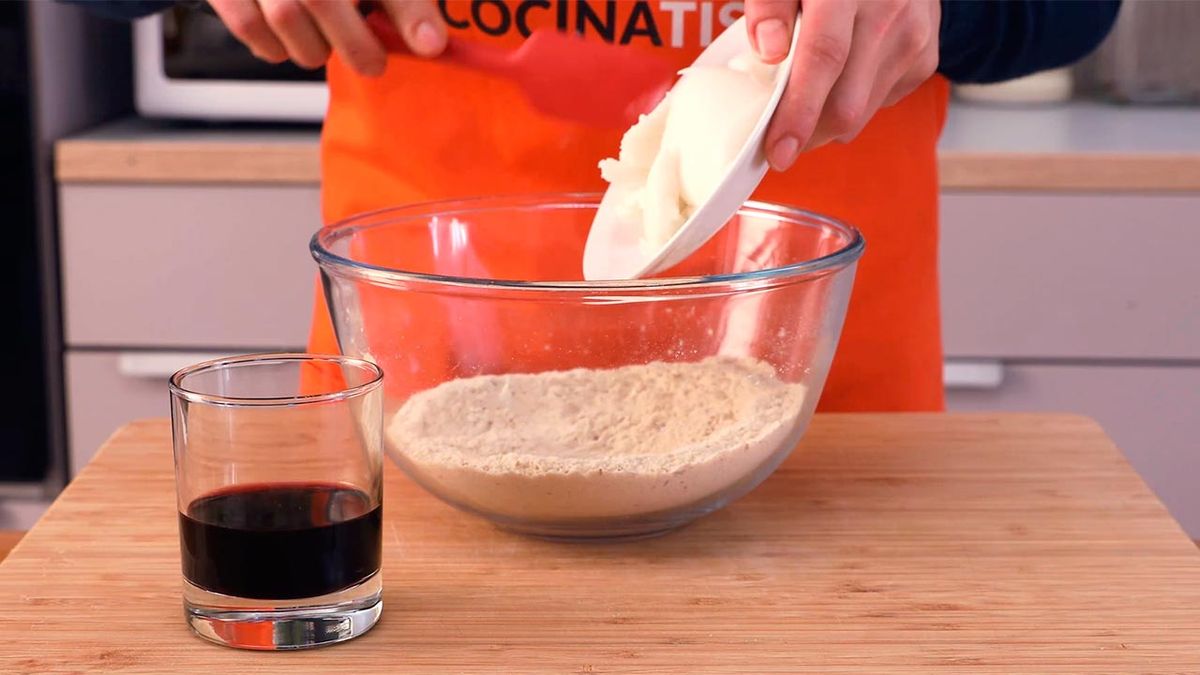 Roscos de vino de Navidad   paso 3