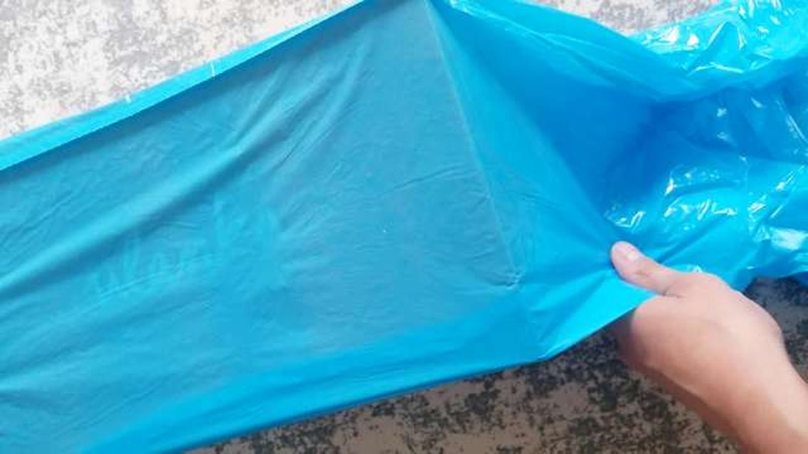 envolver paquetes vinted bolsa basura