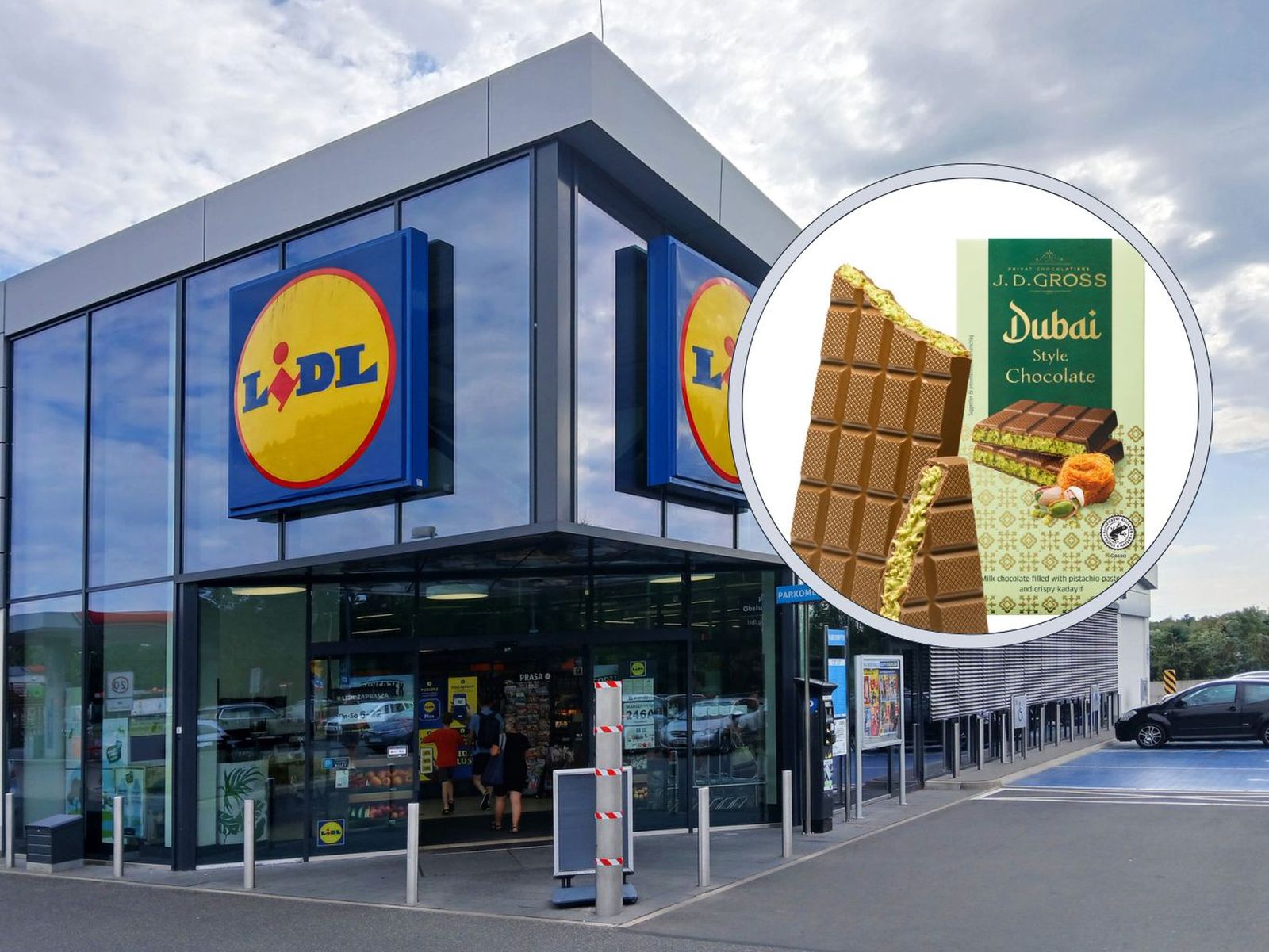 Lidl ha puesto a la venta el chocolate bajo la marca J. D. Gross por 4,49 euros la tableta
