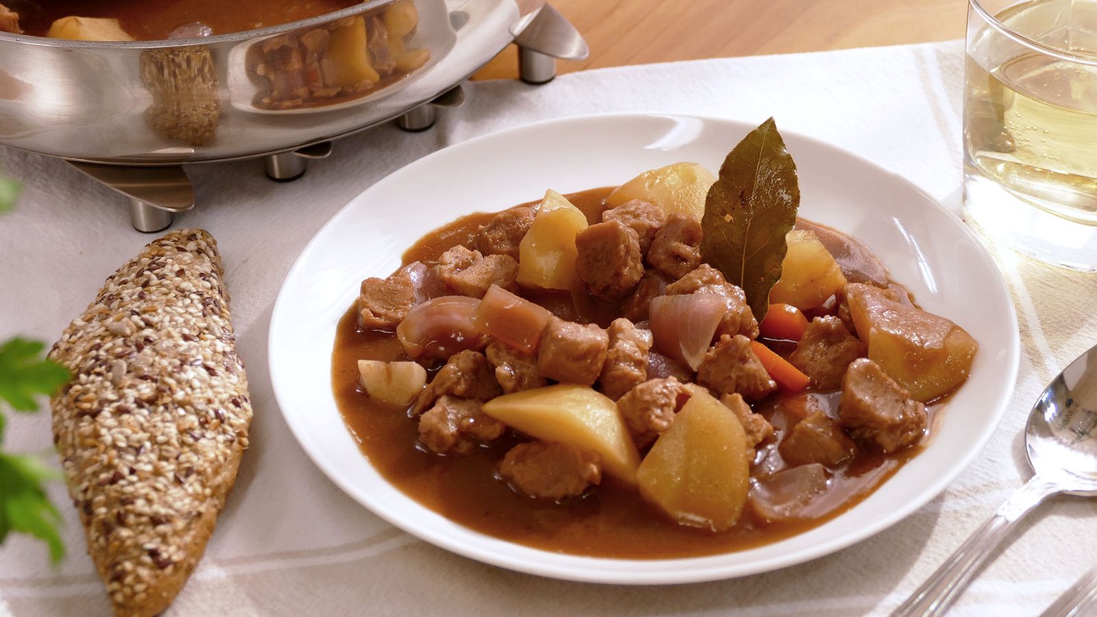 Receta de estofado vegano