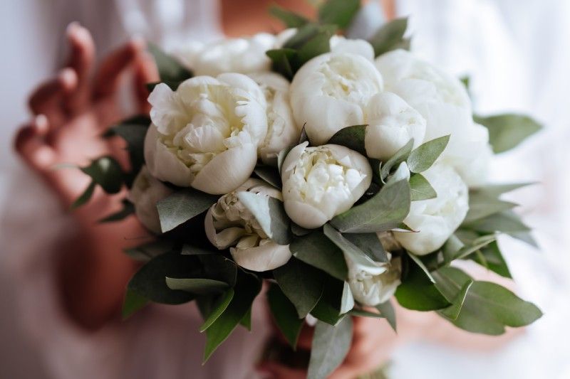 Las peonías son de las flores más populares para bodas