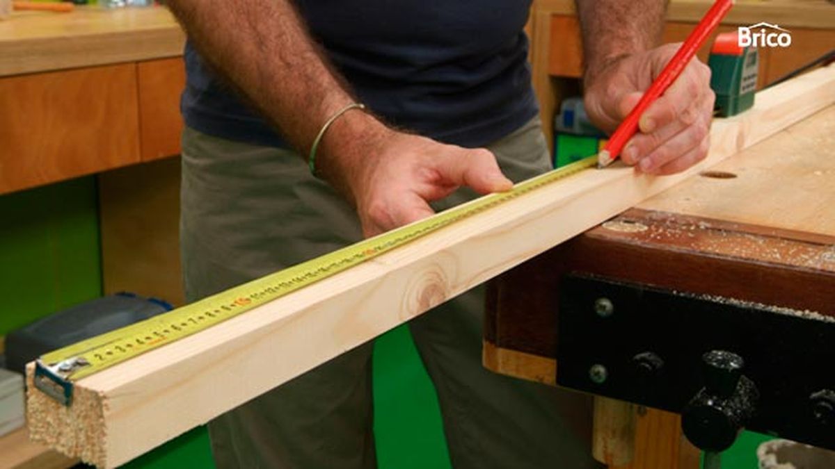 Mesa de jardineria paso 1