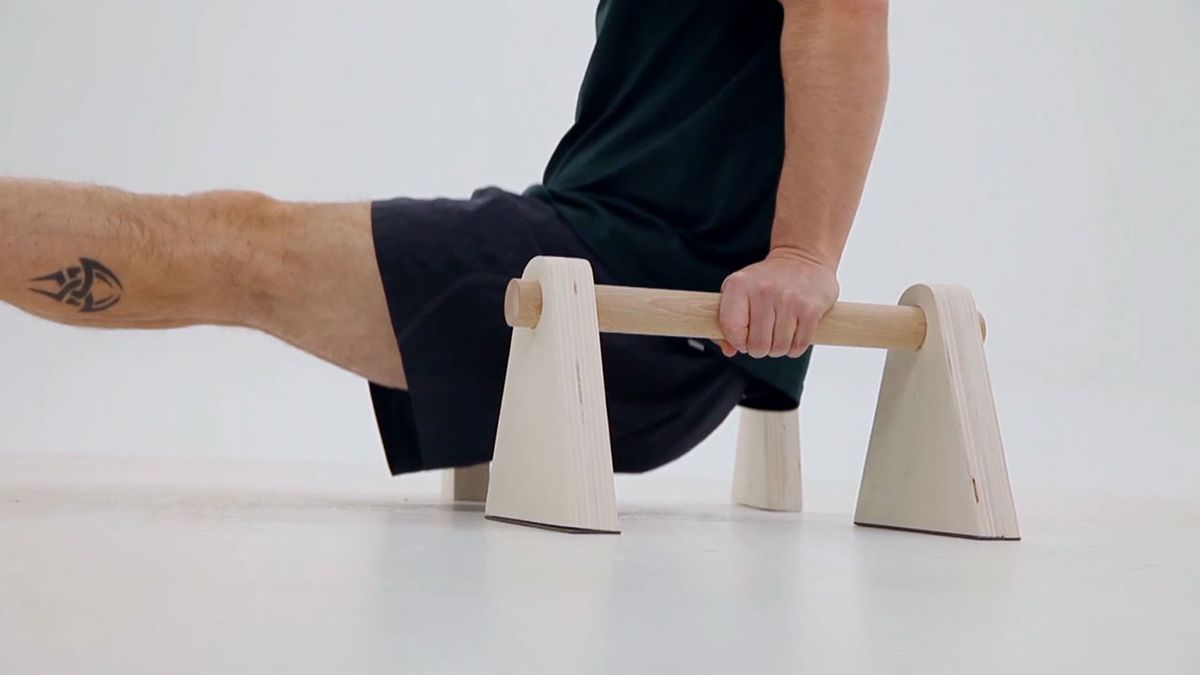 Cómo hacer barras paralelas para pilates