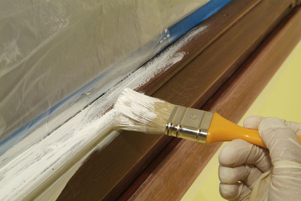 Pintar el marco de la ventana paso 6