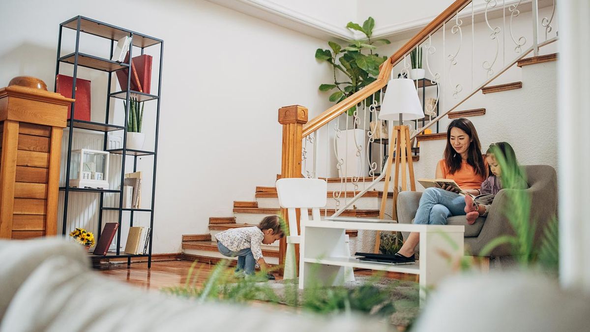 salones escaleras modernos