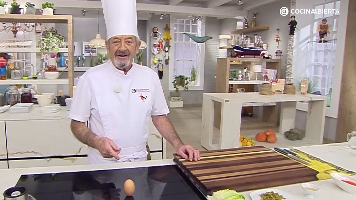 Karlos Arguiñano nos enseña el truco definitivo para saber si un huevo está cocido