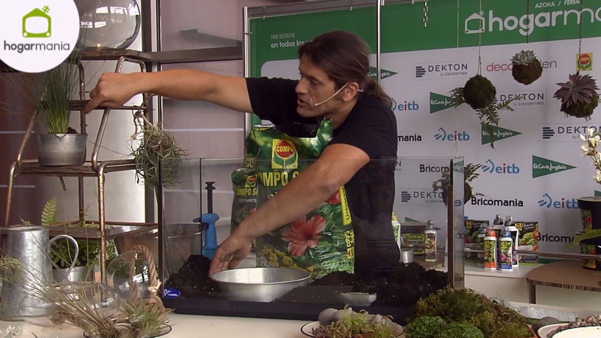 feria hogarmania composicion floral acuario paso 1