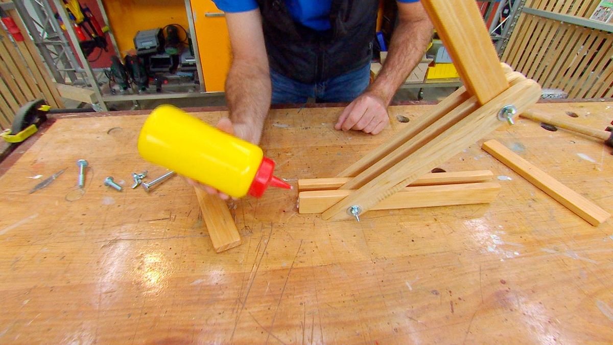 Cómo hacer una lámpara articulada paso 7