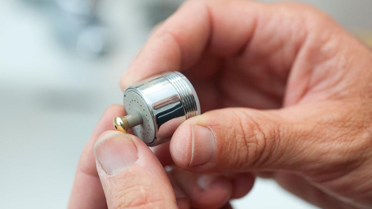 Bricomania 715 Filtro de grifo con pulsador p1