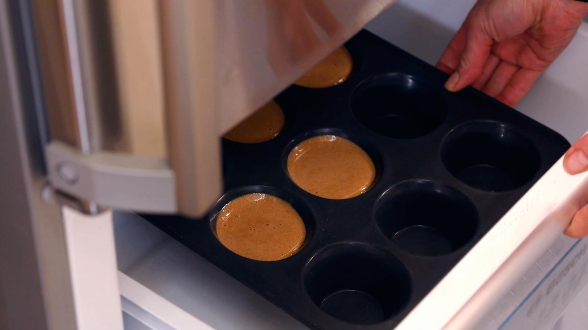 Receta de coulant de turrón para Navidad   Paso 4