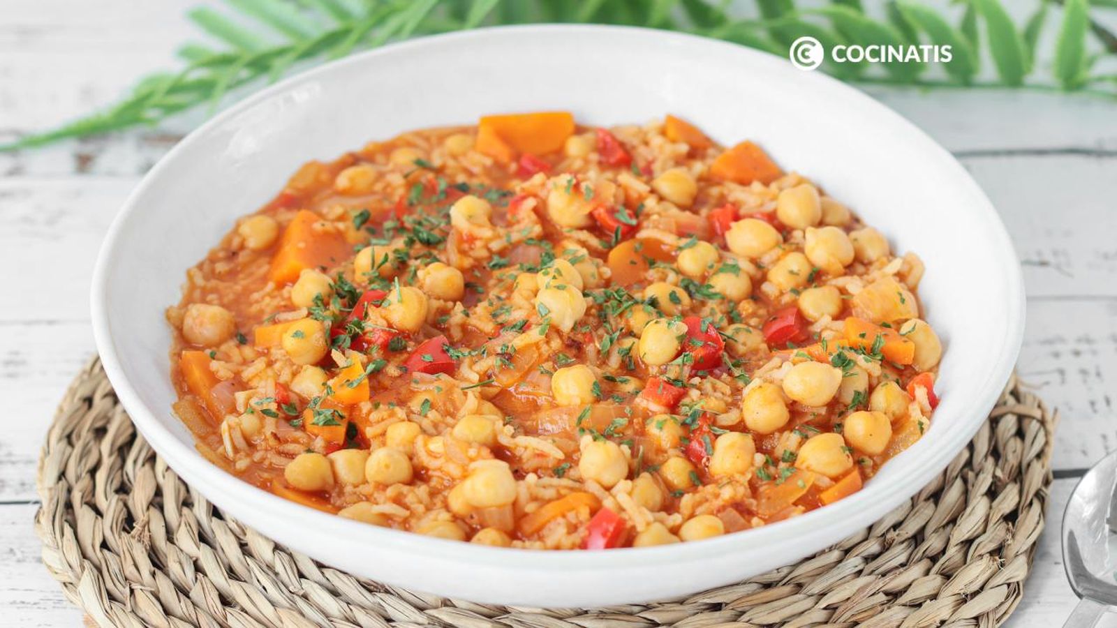 Garbanzos con arroz