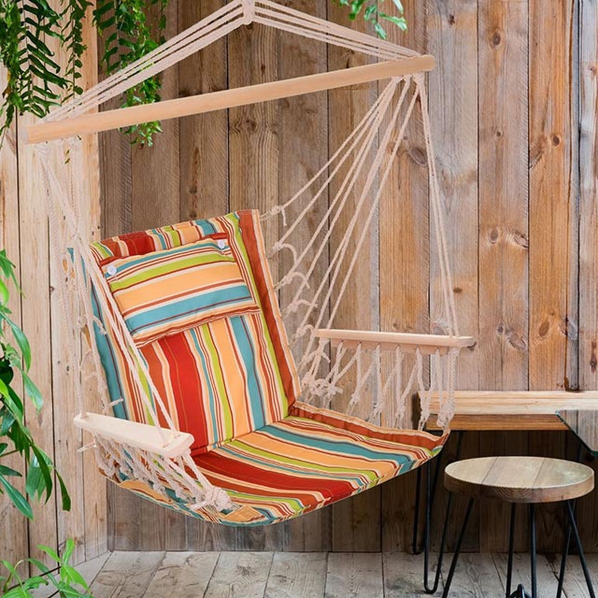 sillon colgante aosom outsunny