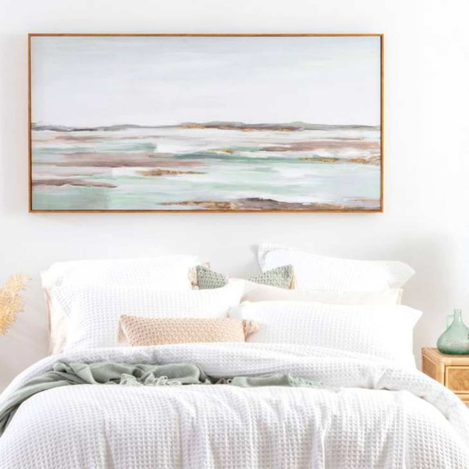 4 cuadros alargado dormitorio pared pinterest style curator