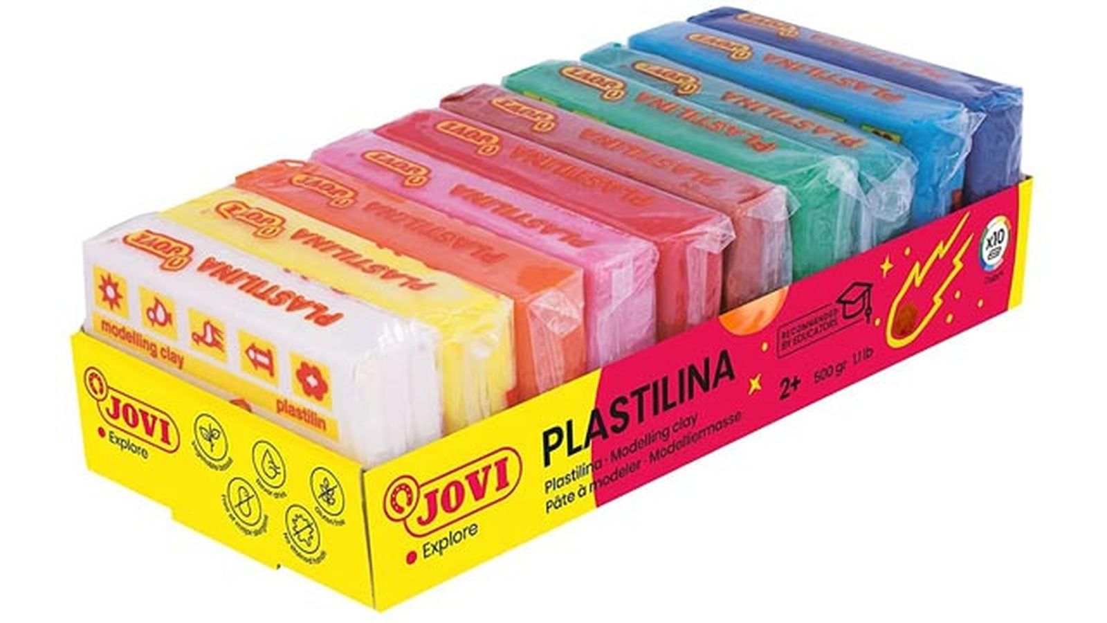 materiales basicos para la vuelta al cole plastilina