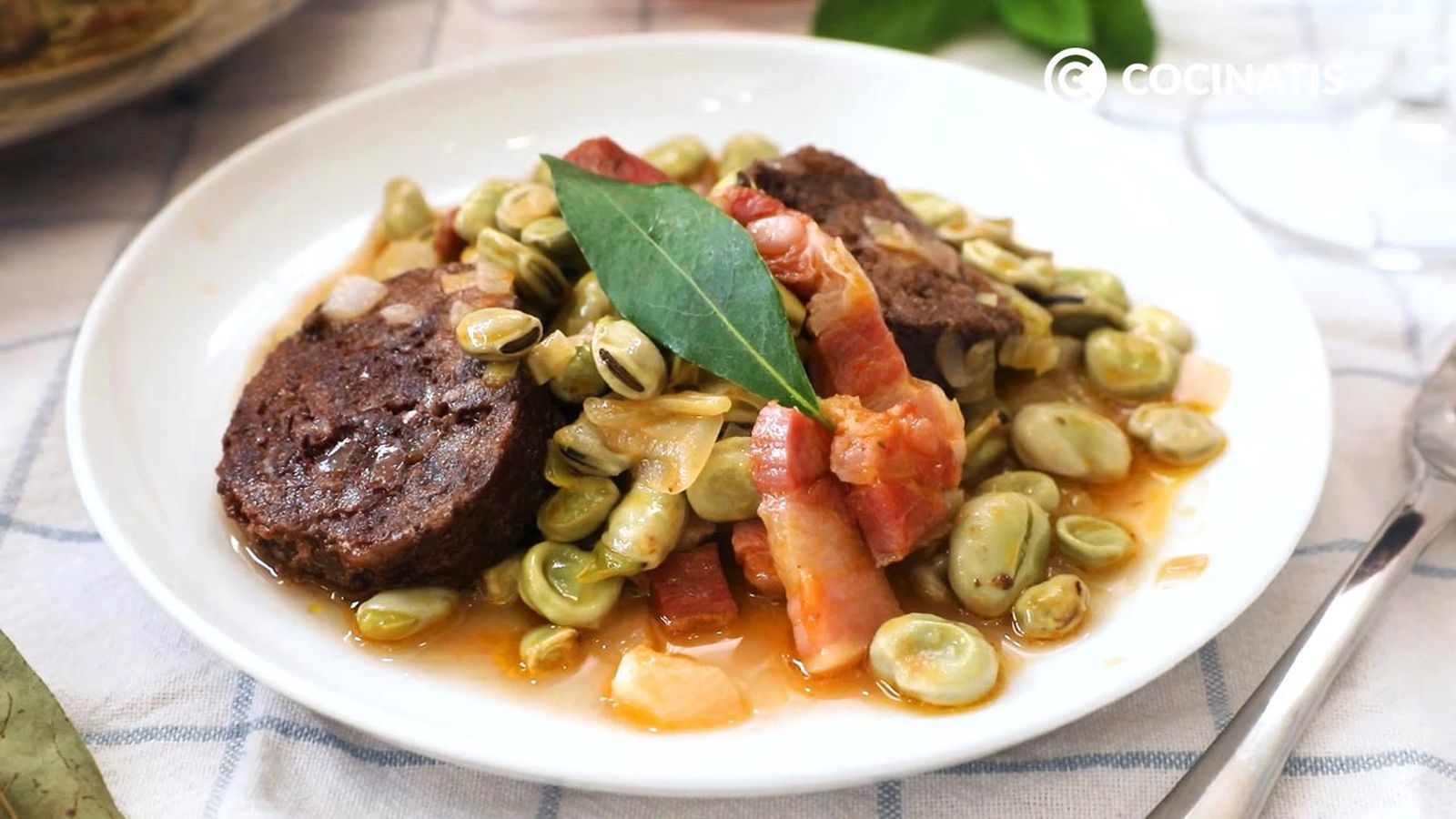 Receta de habas a la catalana