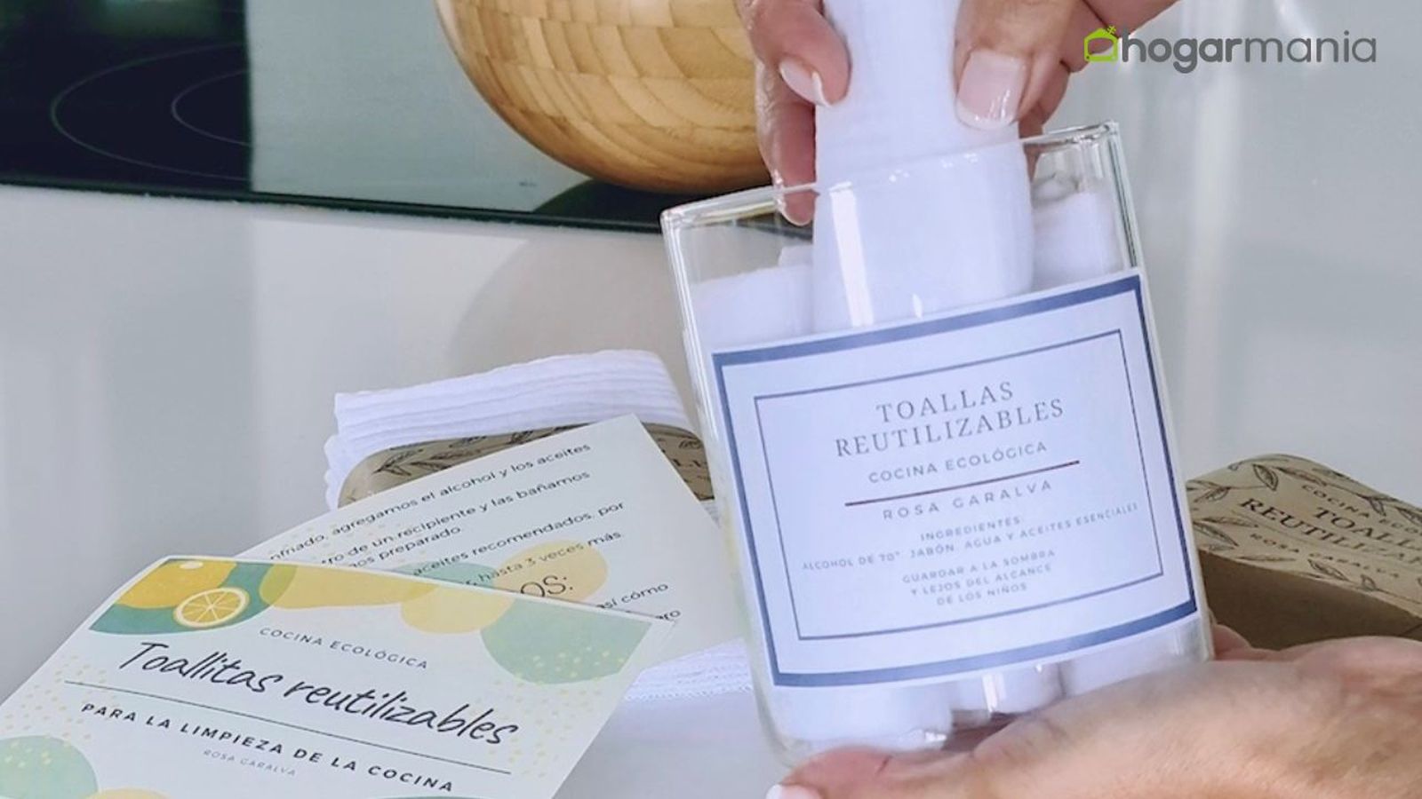 Estas toallitas limpian de forma ecológica y rápida / Rosa Garalva
