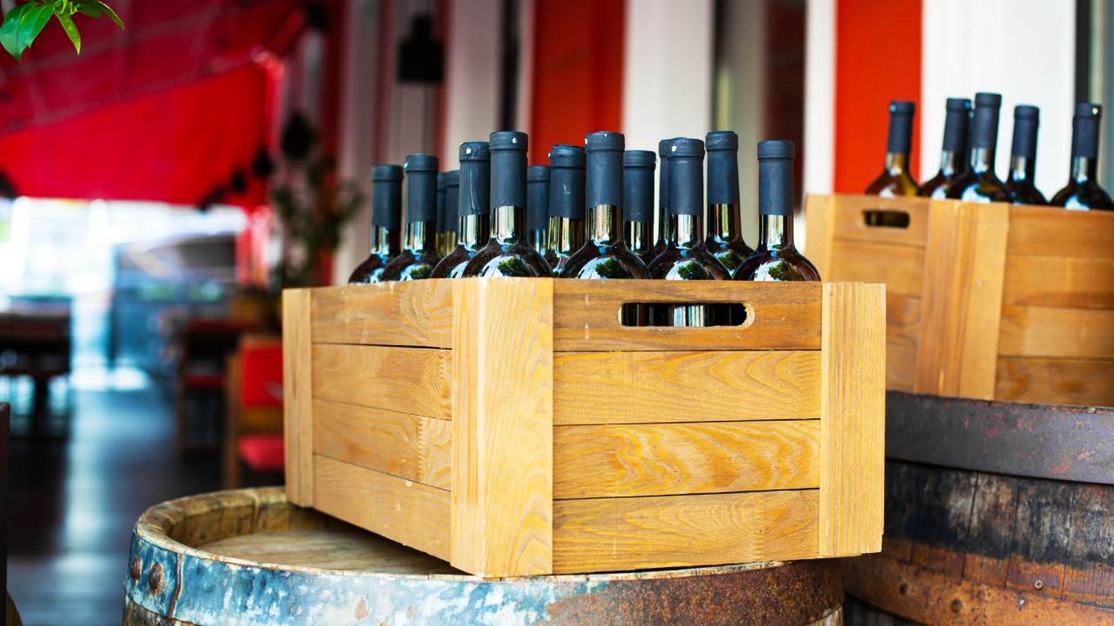 Reciclar cajas de vino