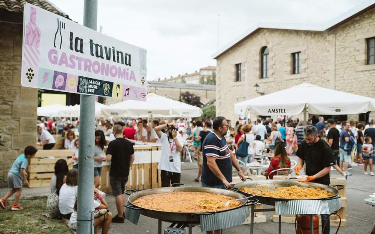 El domingo es un día muy familiar en el festival