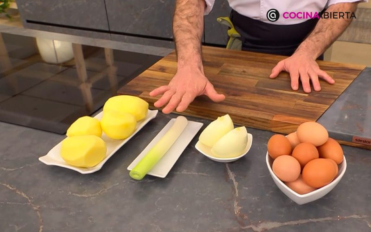 Ingredientes para hacer la tortilla de patatas perfecta