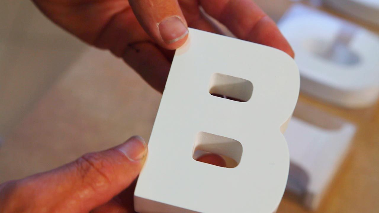 Letras decorativas