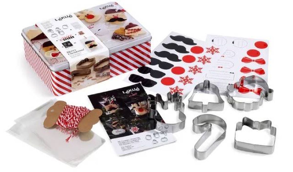 moldes galletas navidad lekue cortadores