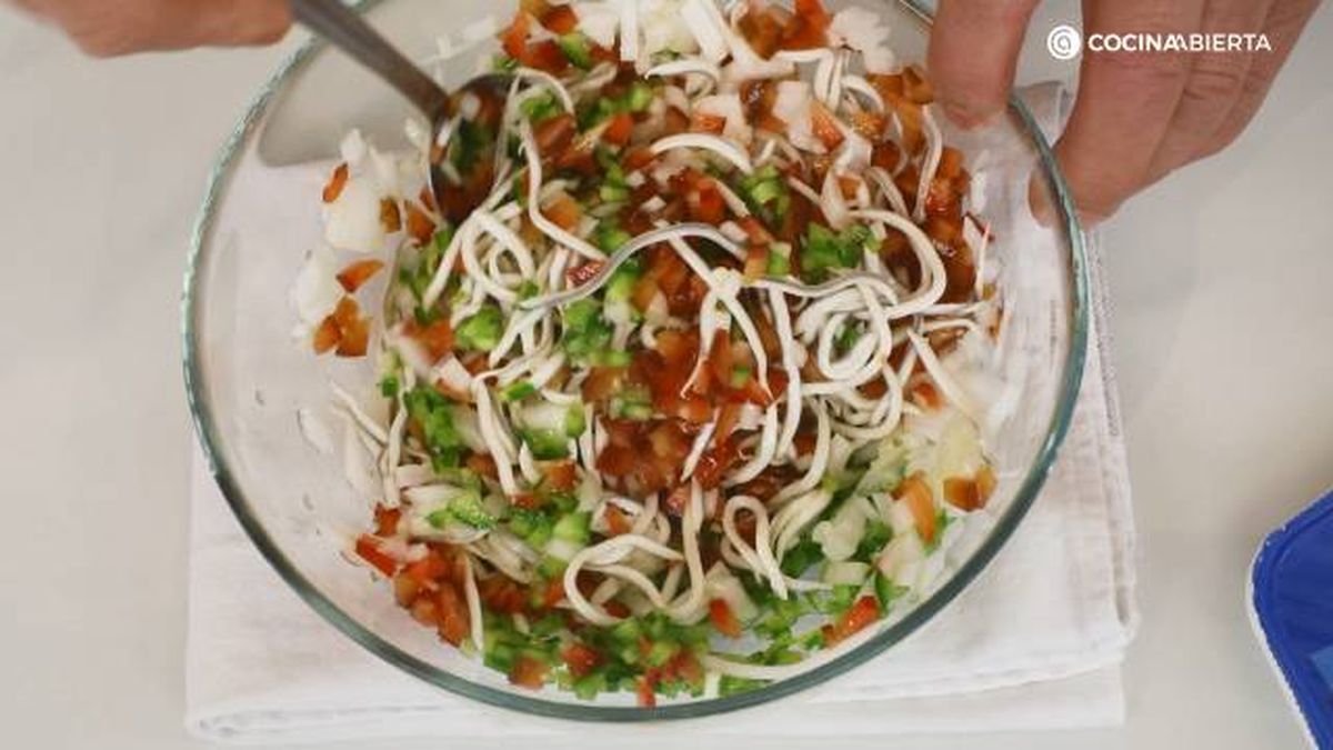 Aguinaga rollitos calabacin gulas paso 2