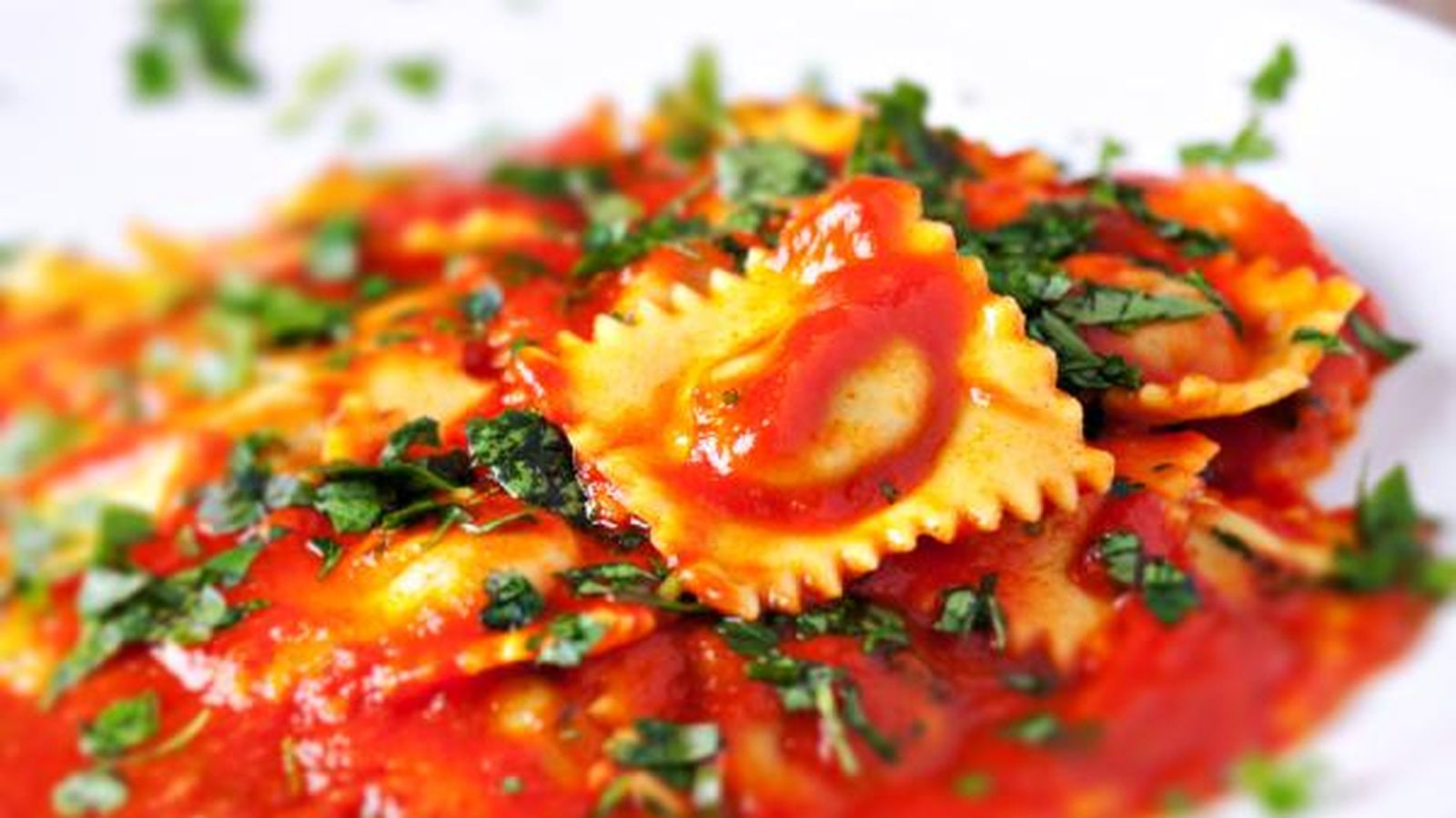 tipos de pasta italiana raviolis