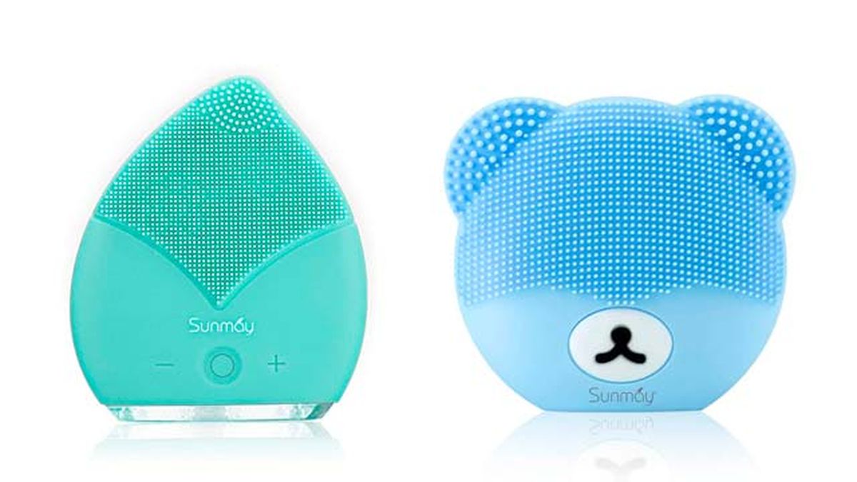 cepillos limpiadores faciales asi se usan y estos son los mejores sunmay