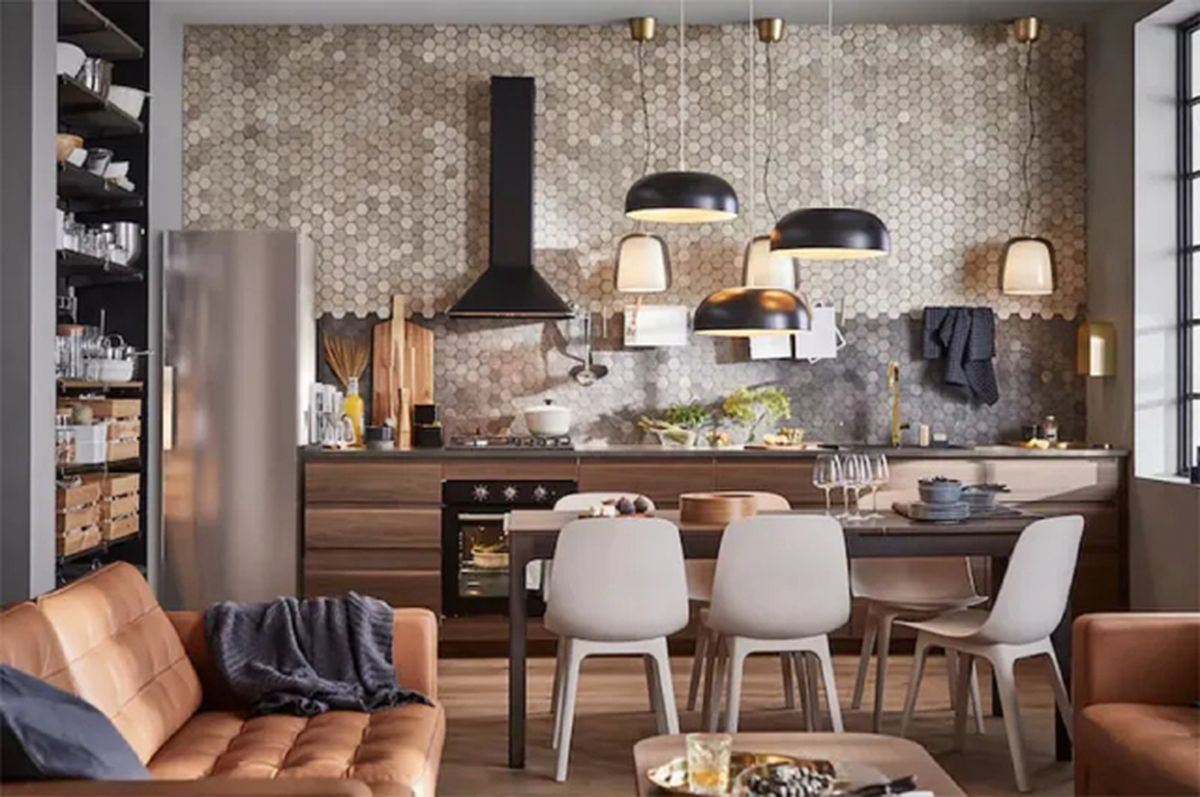 Cocinas pequeñas abiertas al salón espacios luminosos, versátiles y multifuncionales 2