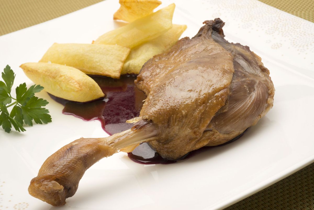5899 1 Confit de pato con salsa de arandanos (1285) xl