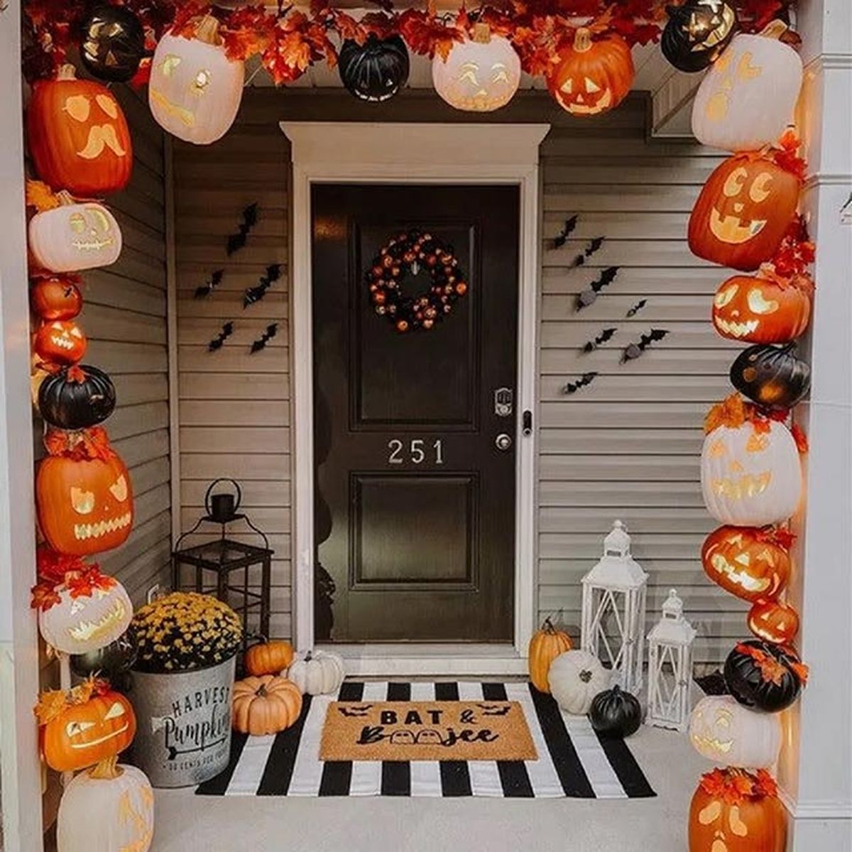 Ideas originales para la decoración exterior en Halloween 2