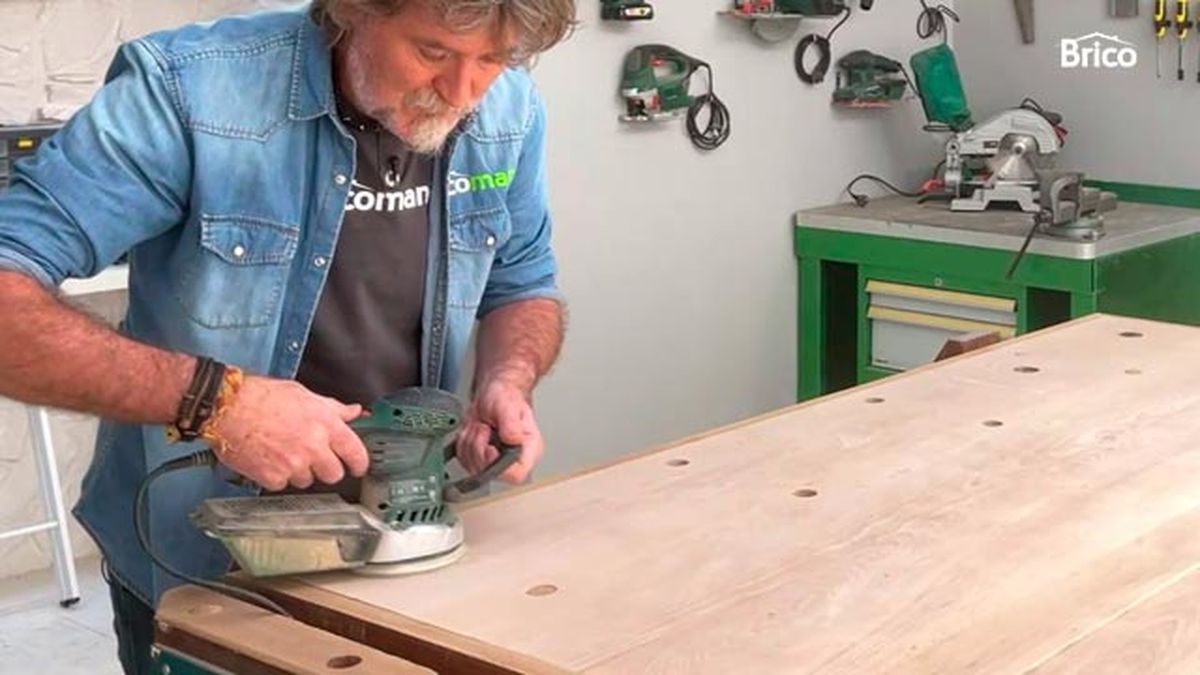 Como arreglar una mesa o banco de trabajo paso 14