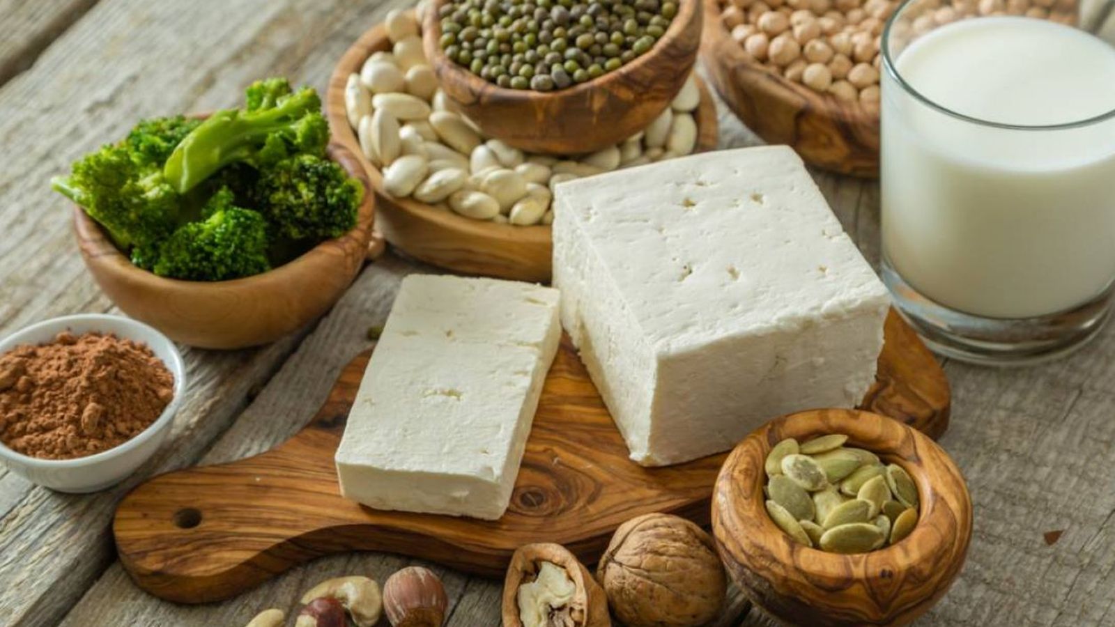 Proteínas vegetales alimentos