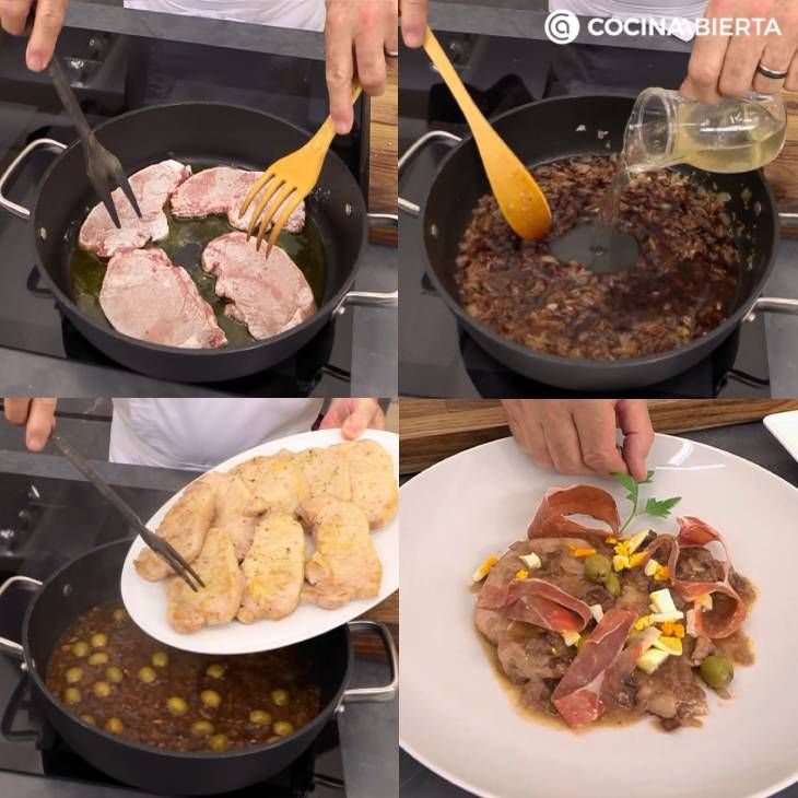 lomo a la baturra receta aragonesa pasos