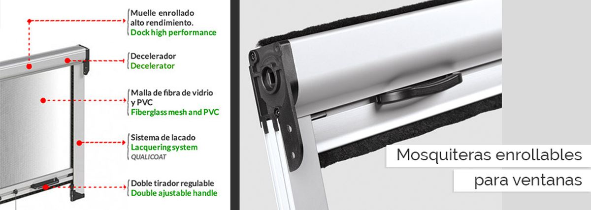 mosquiteras enrollables cortinadecor