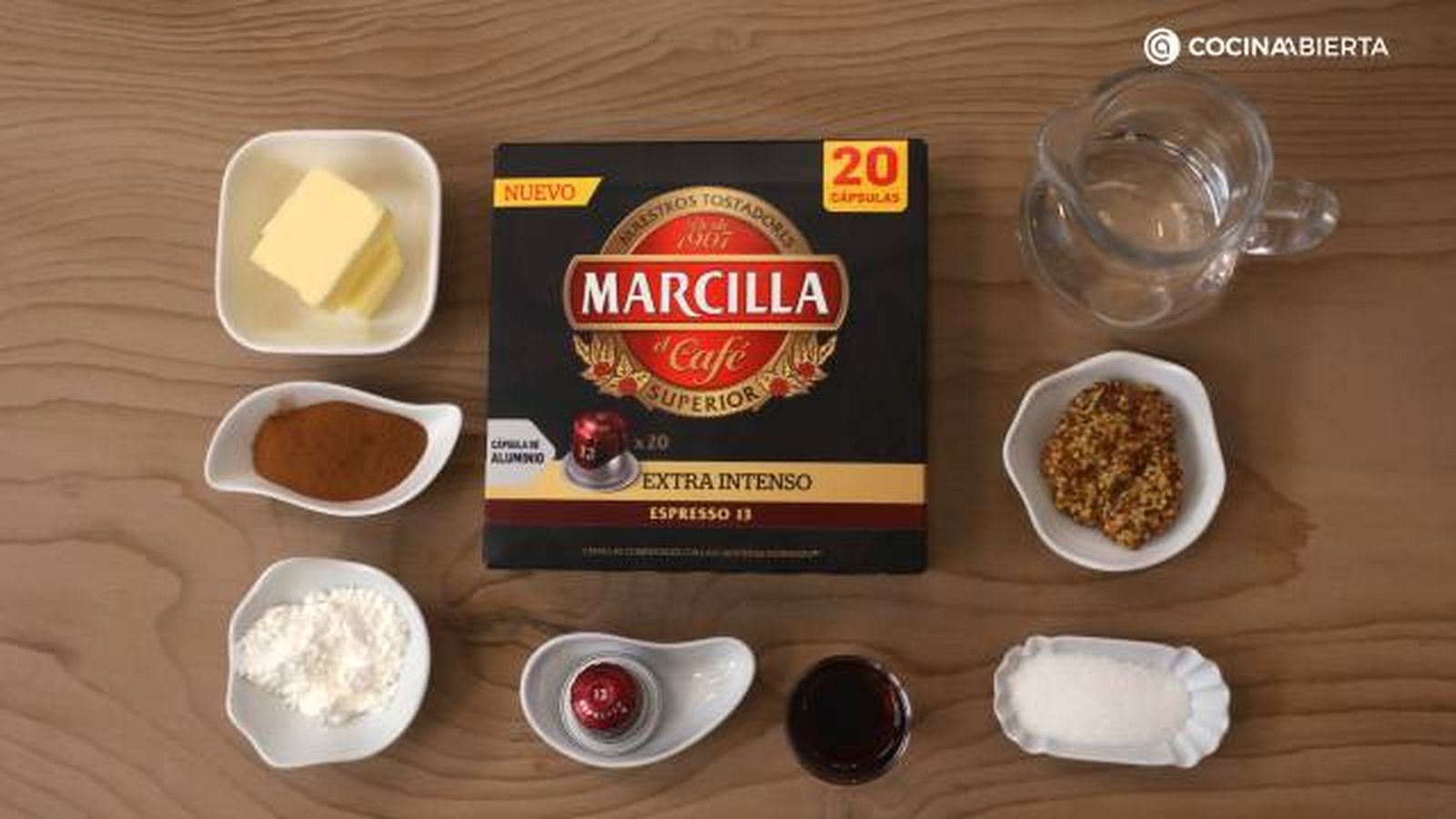 Marcilla salsa cafe ingredientes