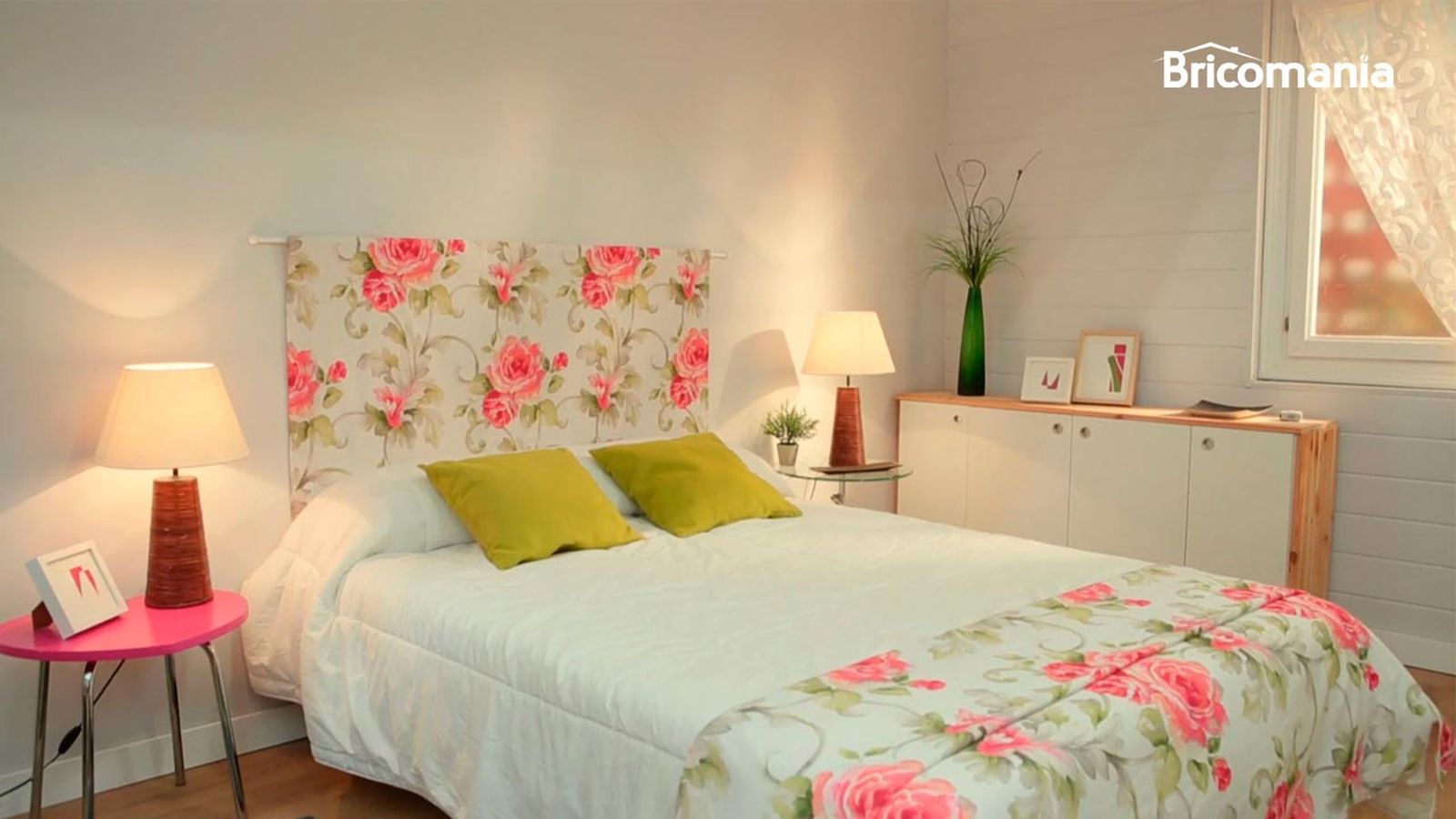 Cómo hacer un cabecero barato con tela