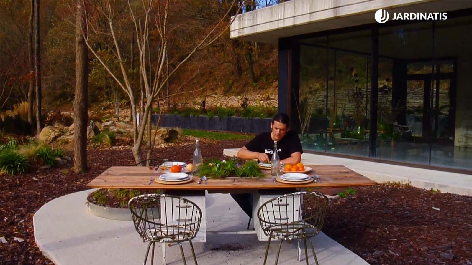 Plantaciones para mesa con jardineras