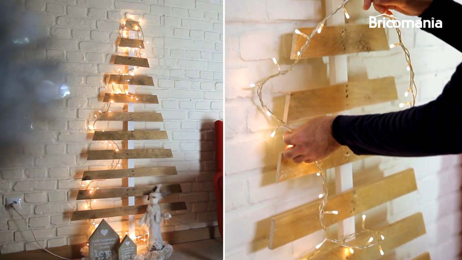 Brico 931 como hacer un arbol de navidad con palets xl