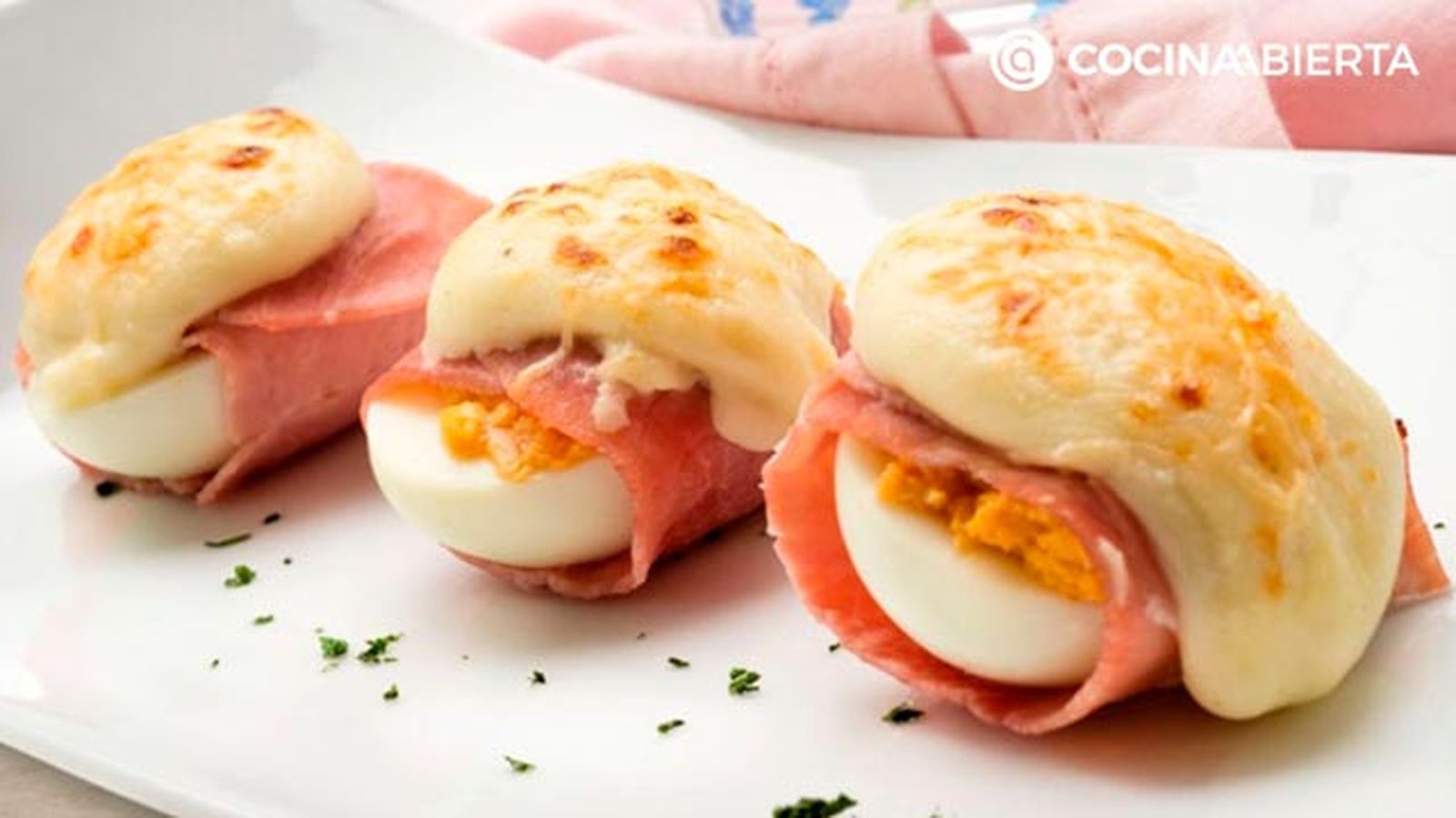 recetas con bechamel huevos rellenos gratinados