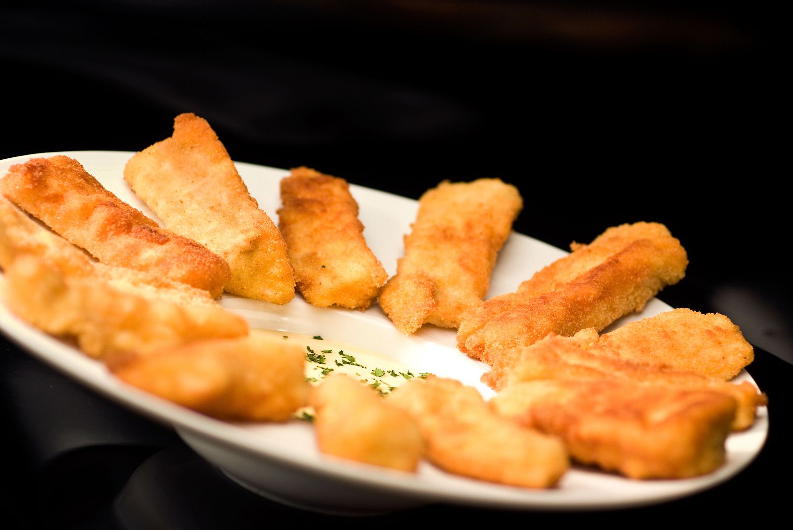 Deditos de merluza fritos