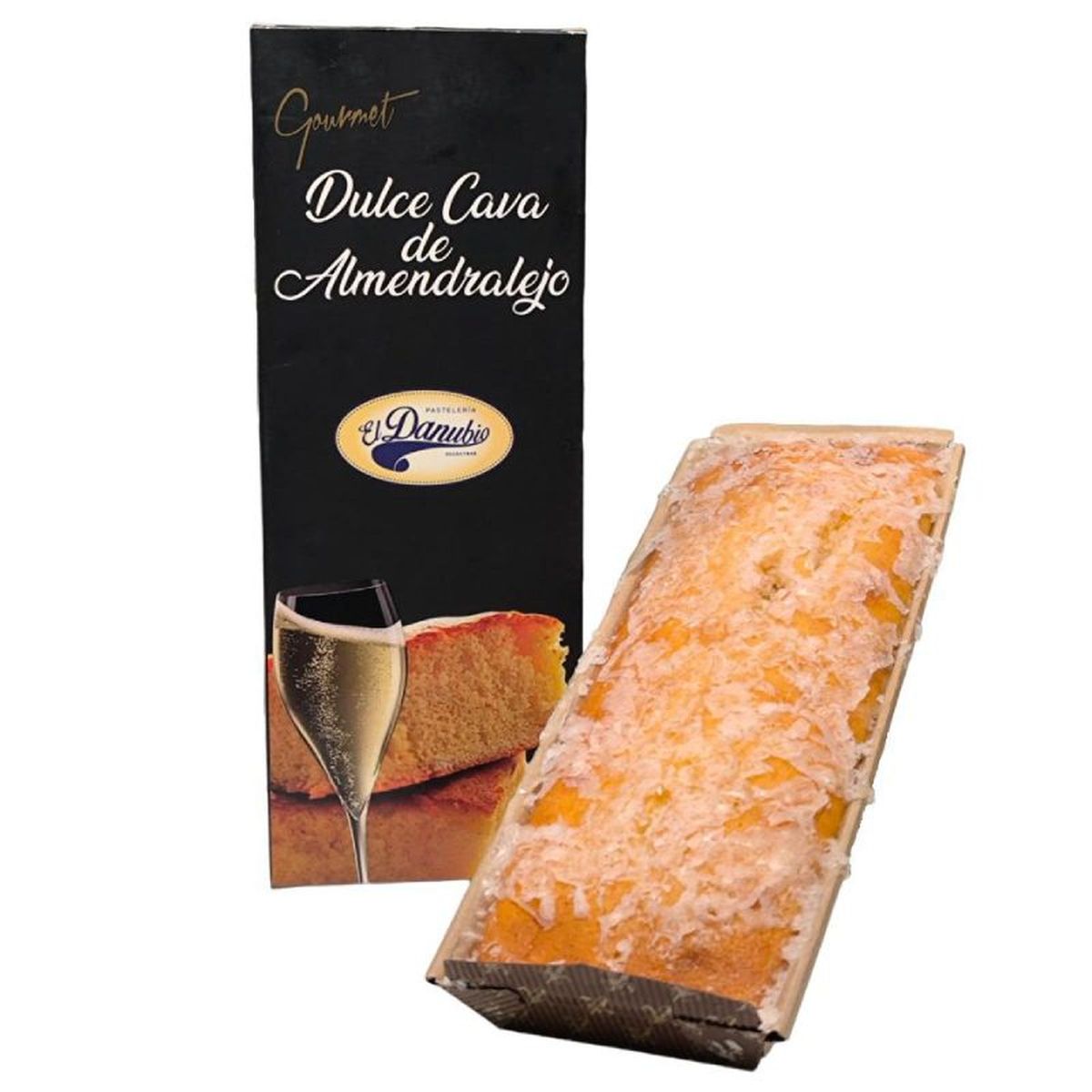 El dulce de cava es un bizcocho esponjoso y con la frescura que le aporta esta bebida